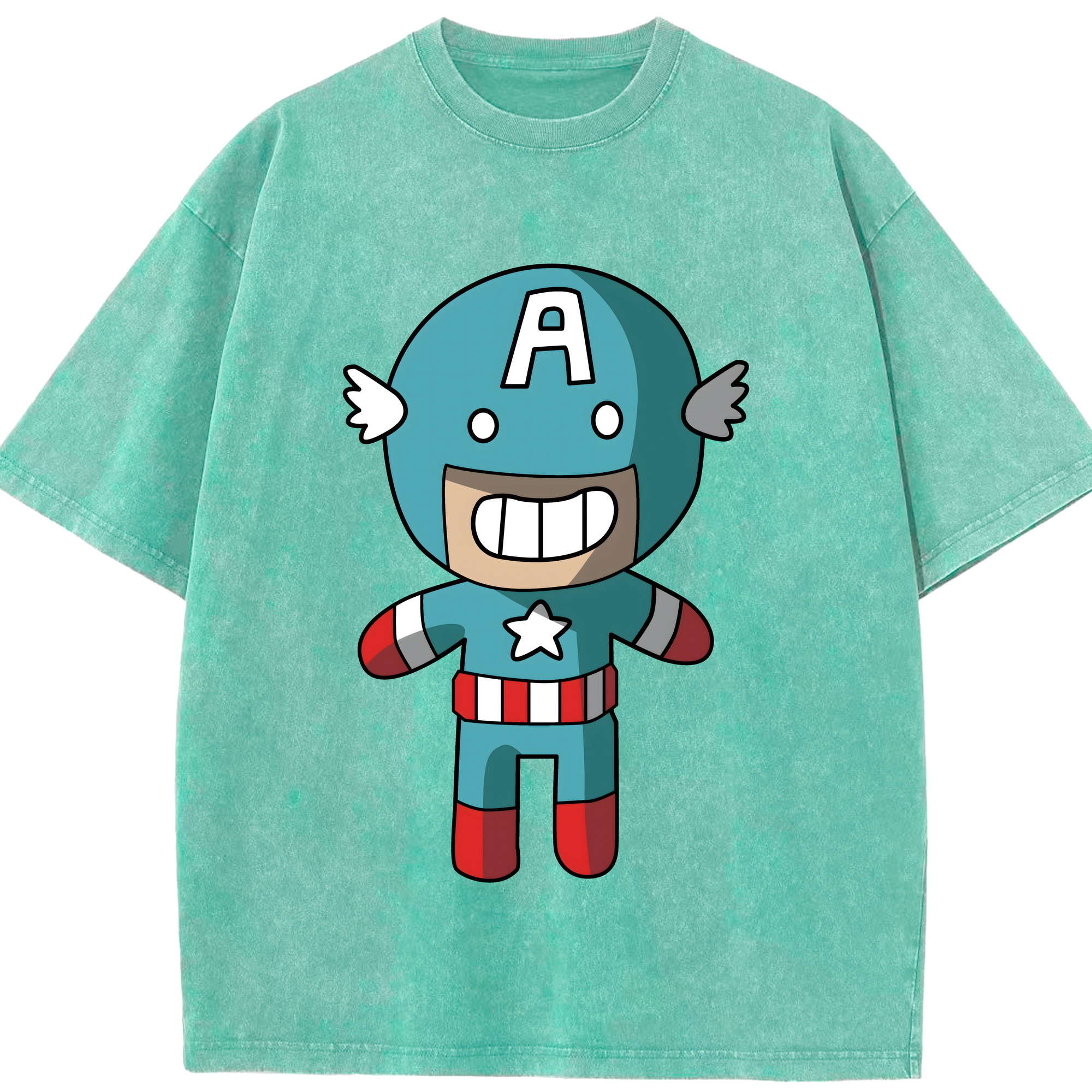 （画像用） アベンジャーズ The Avengers 綿100% ヴィンテージ風 半袖Tシャツ（フロントプリント）